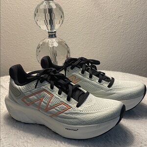 New Balance Women's Fresh Foam 1080- Mint Green and Black Athletic Shoes